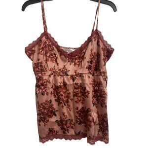Marilyn Monroe Baby Doll Y2K Camisole Floral Lace Size M